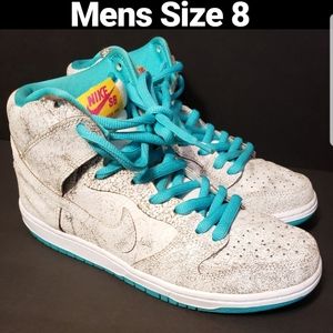 Nike SB Dunk High Premium Flamingo Sz 8 Mens